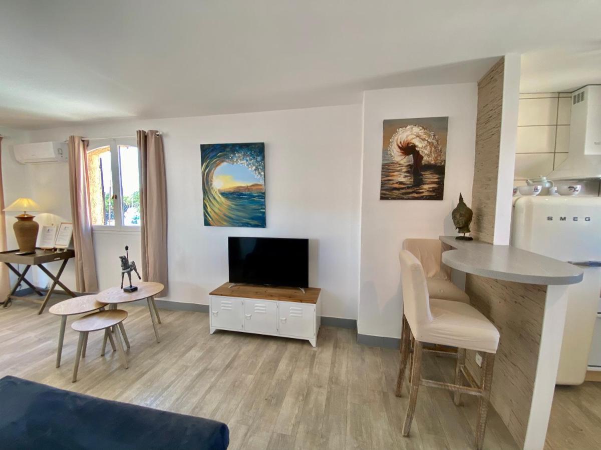 Marinesappartement-2Min Plage, Acces Direct Port Cogolin Eksteriør bilde