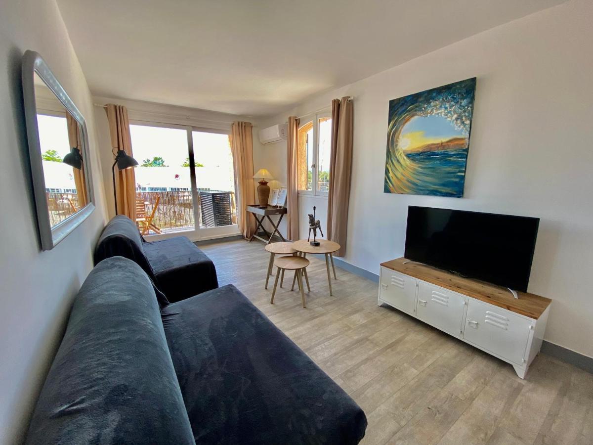 Marinesappartement-2Min Plage, Acces Direct Port Cogolin Eksteriør bilde